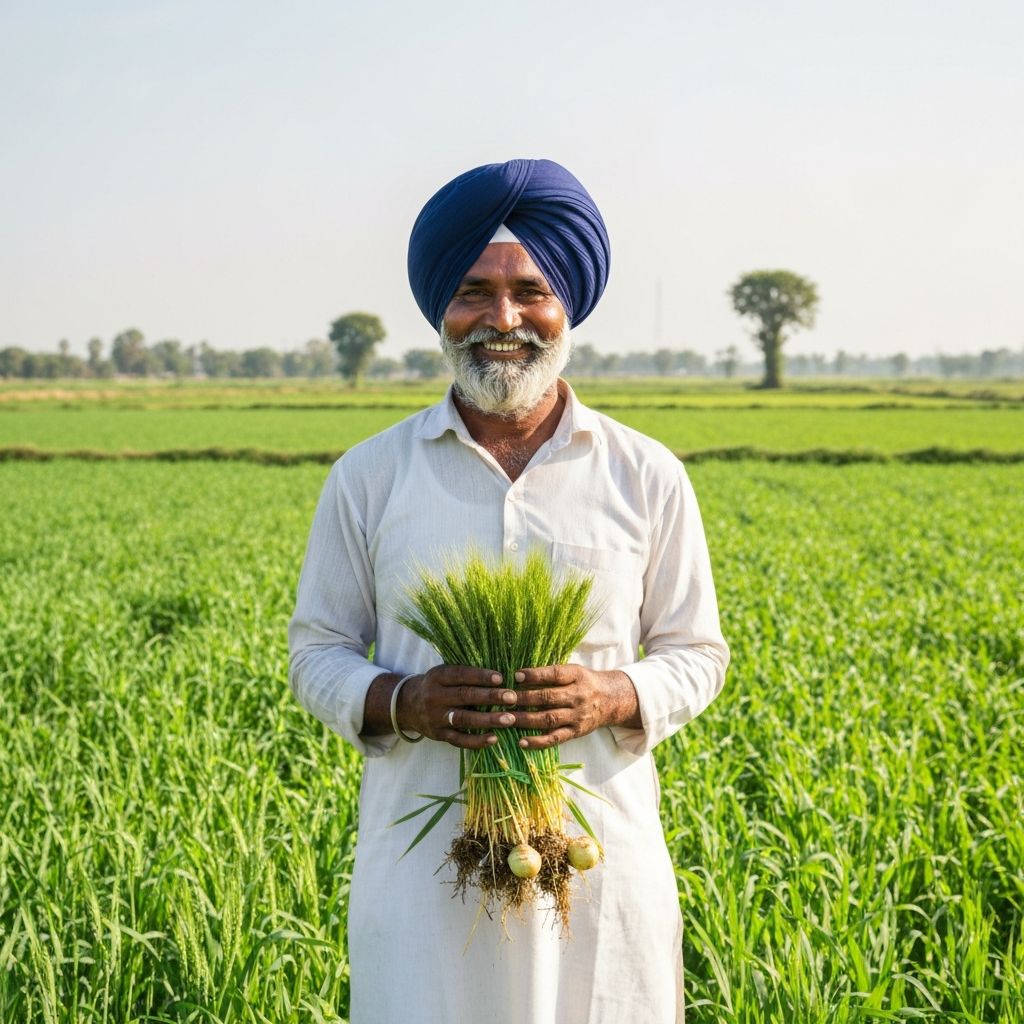 Indian Farmer - Sustainable Agriculture
